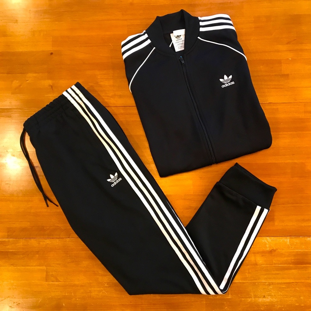 ADIDAS Primeblue Black SST Track Suit - Picture 1 of 15